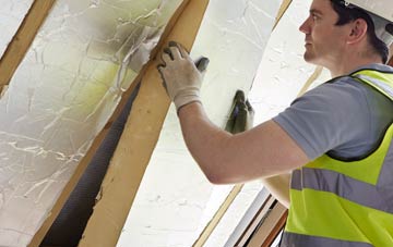 Little Strickland loft insulation